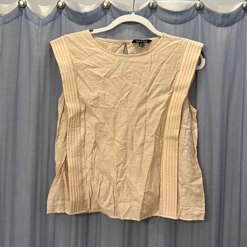 Straight fit top
